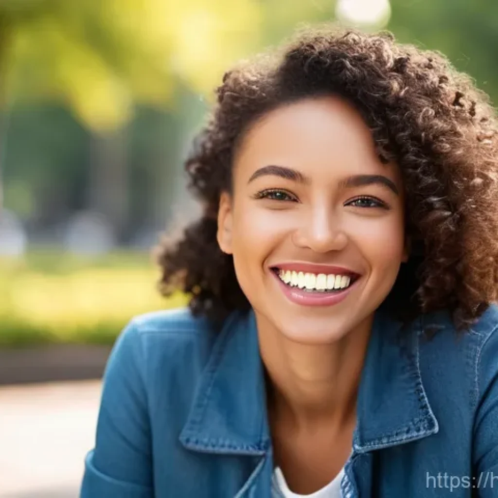 임플란트 수술의 성공률과 관리법 - **Prompt 1: Confident and Natural Smile**
    "A diverse adult, radiating pure joy and confidence, w...