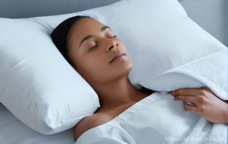 임플란트 시술 후 통증 관리 팁 - **Prompt 1: Post-Surgery Comfort and Care**
    "A peaceful and serene indoor scene. A female adult,...